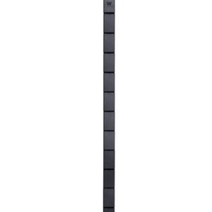 Structure centrale vierge en acier laqué pour etagere a vin modulable wineline de face