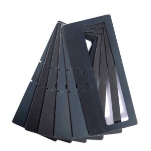 Lot de 6 tablettes creuses pour etagere a vin wineline