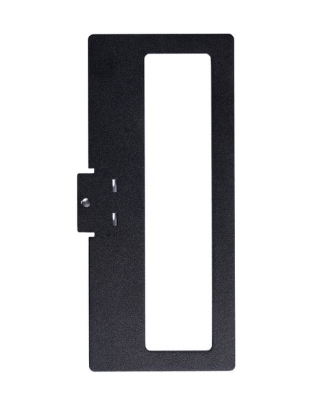 Tablette creuse en acier laqué pour etagere a vin wineline